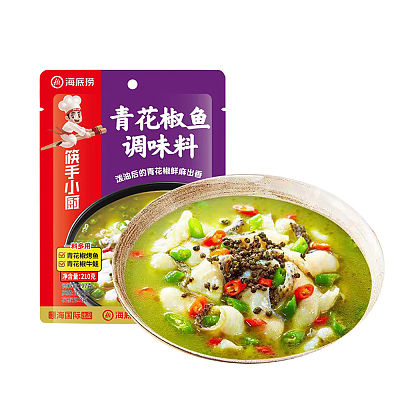 海底捞 青花椒鱼调味料 210g
