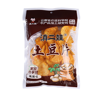 滇二娃 土豆片 胡辣味 80g