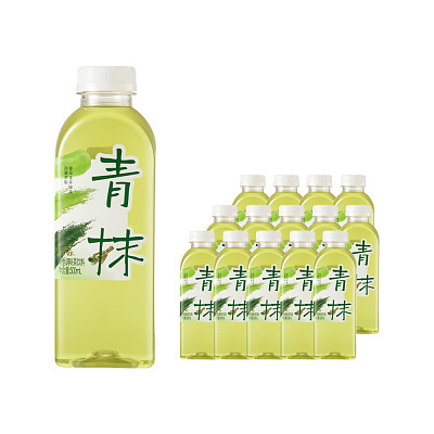 【整箱】植物驾到 龙井抹茶 500ml*15瓶