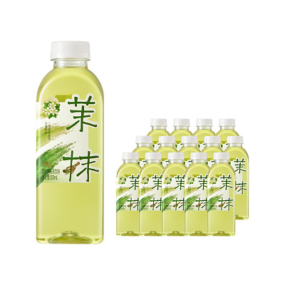 【整箱】植物驾到 茉莉抹茶 500ml*15瓶