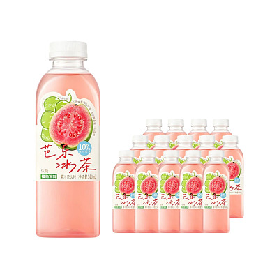 【整箱】植物驾到 芭乐冰茶 500ml*15瓶