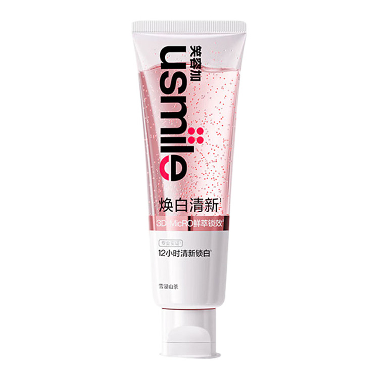 usmile-whitening-fresh-toothpaste-snow-infused-camellia-110g-1
