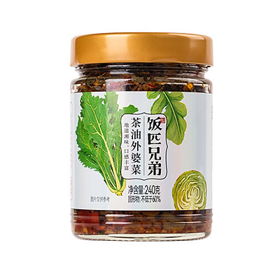 饭匹兄弟 茶油外婆菜 240g