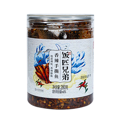 饭匹兄弟 香辣手撕鱼 280g