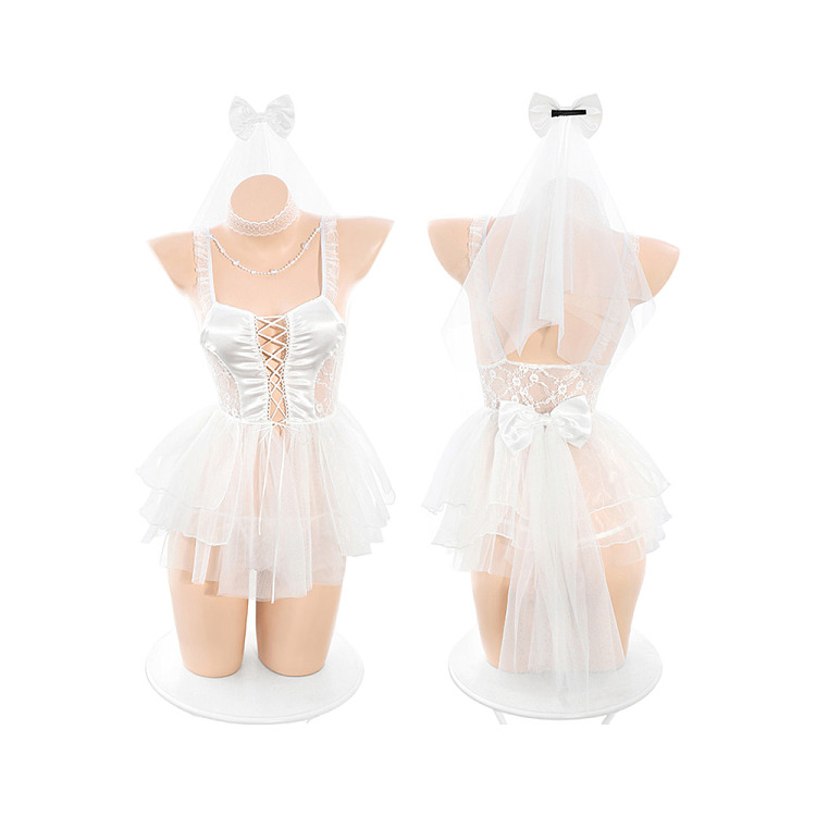 fermu-beaded-chain-embellished-bridal-set-white-5