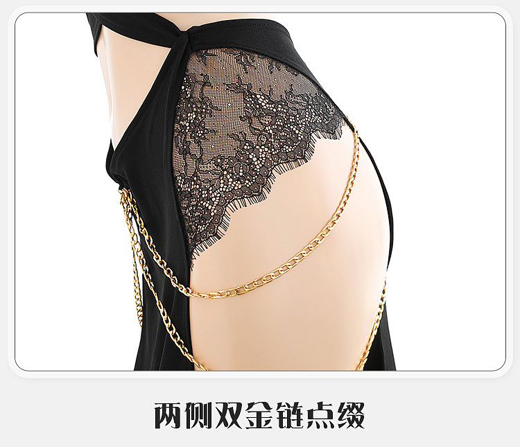 fermo-egyptian-catwoman-gold-chain-embellished-one-piece-dress-black-17