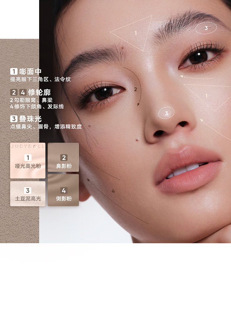 judydoll-tangerine-highlighting-contouring-face-palette-02-tree-shadow-palette-9g-11