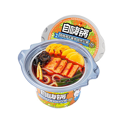 自嗨锅 方便火锅 肉哆哆午餐肉 306g