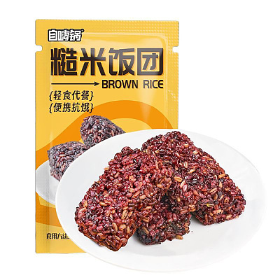 自嗨锅 糙米饭团 袋装 80g
