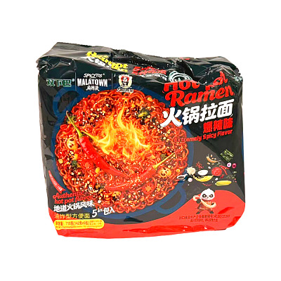 双下巴 火锅拉面爆辣味 710g