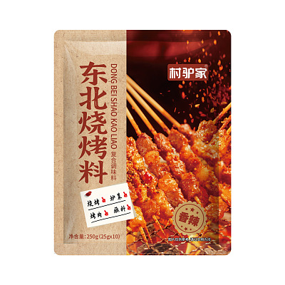 村驴家 东北烧烤料 香辣味 250g