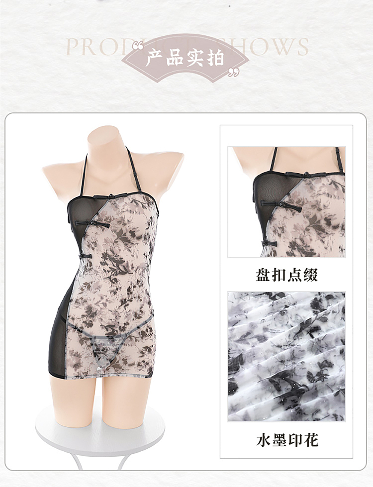 fermu-new-chinese-ink-print-sheath-dress-blackwhite-13
