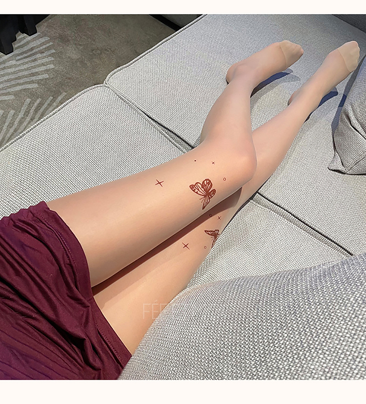 fermo-millenium-style-butterfly-print-open-crotch-pantyhose-skin-color-8