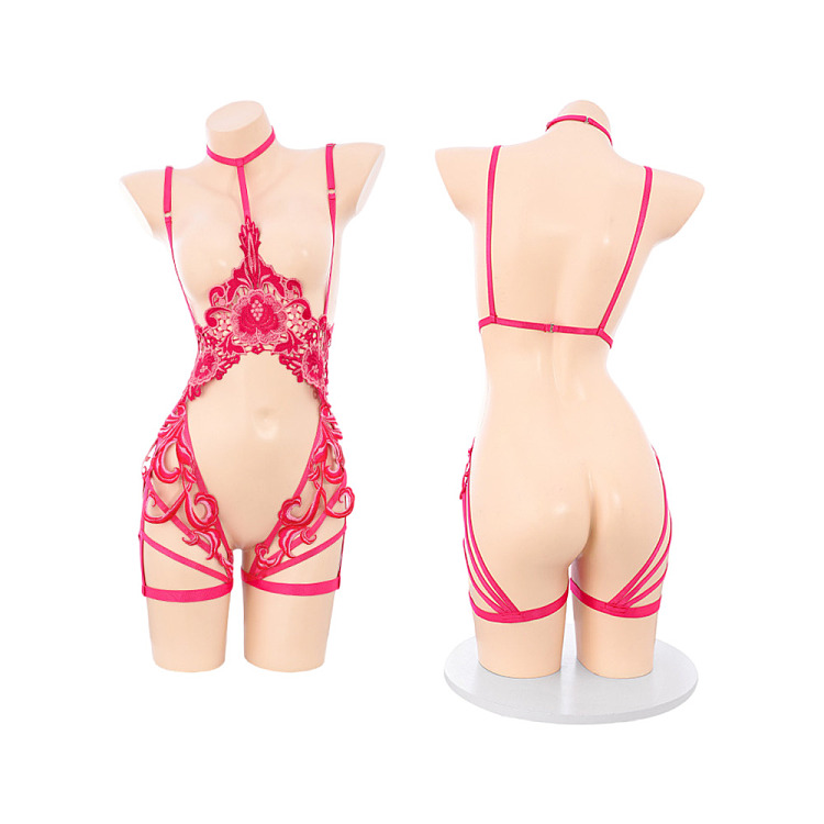 fermo-floating-flower-wave-rui-breastless-crotchless-bodysuit-rose-red-5