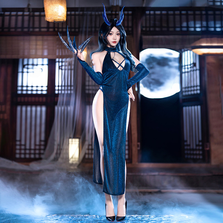 fermo-shimmering-blue-dress-oo-leap-model-2