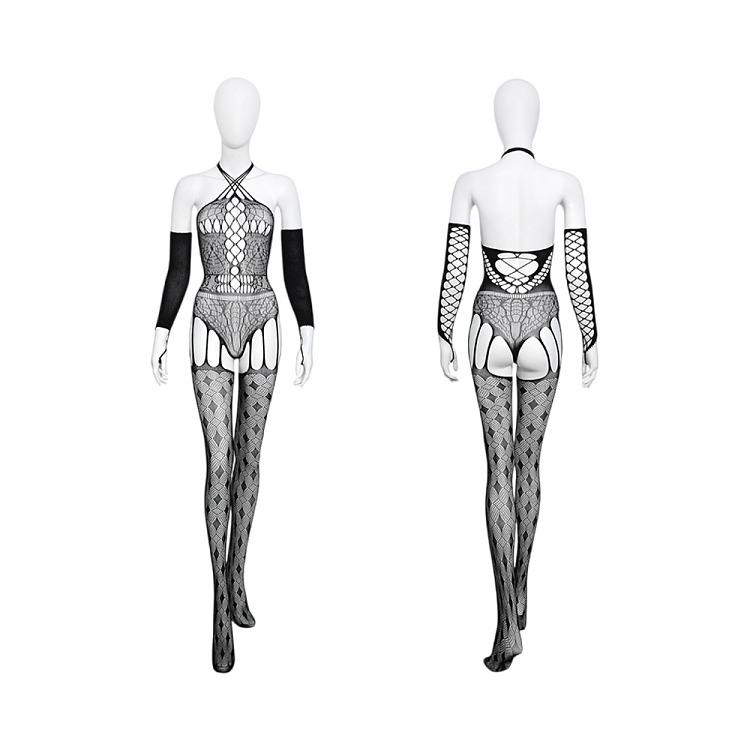 fermo-private-secret-one-piece-mesh-stockings-black-5