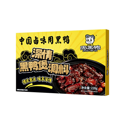 周黑鸭 深情黑鸭煲调料 228g