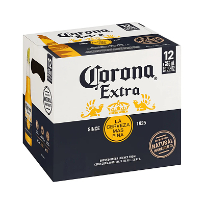 【整箱】Corona 科罗娜啤酒 酒精度4.5% 355ml*12瓶/箱【Costco代购】