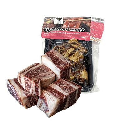 【冻】照烧无骨和牛小排 Wagyu beef short ribs teriyaki 200g