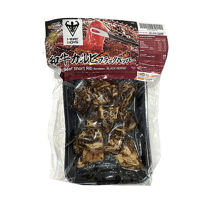 【冻】黑胡椒无骨和牛小排 200g