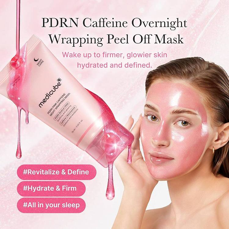 medicubepdrn-korea-pink-collagen-caffeine-night-repair-mask-75ml-2