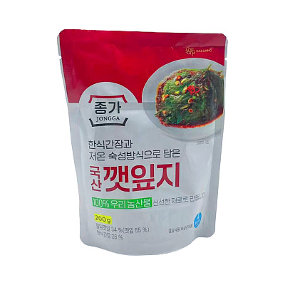 【鲜】Jongga 韩国嫩萝卜叶泡菜 500g