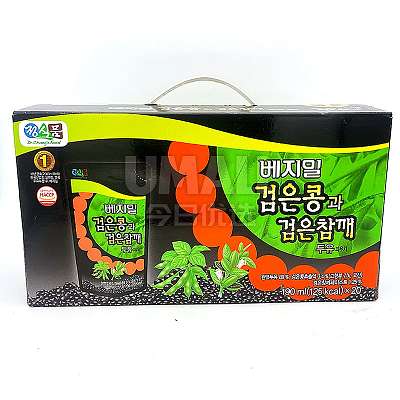 【整箱】Vegemil 黑豆&黑芝麻便携包 饮品 190ml*20袋/箱