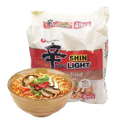 农心 辛拉面 非油炸低脂 97g*4包入 388g