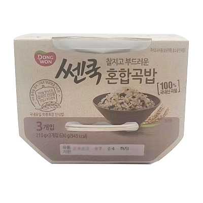 Dong Won 即食杂粮米饭 210g*3pcs