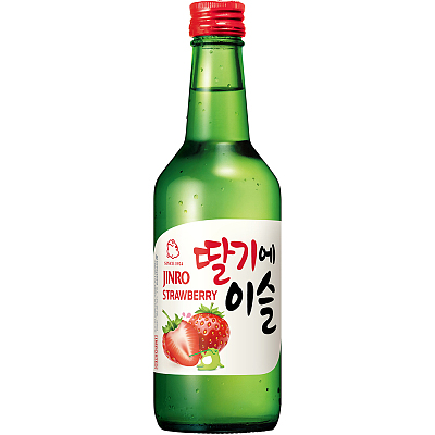 Jinro 韩国烧酒 草莓味 低酒精13% 360ml