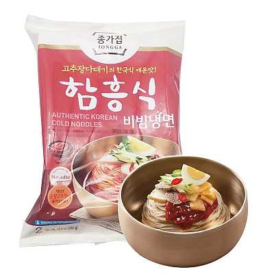 【鲜】Jongga 韩国冷面 带辣椒酱 2份入 380g