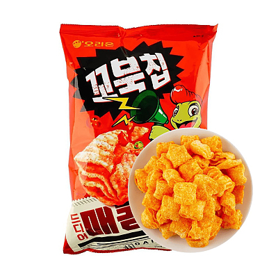 Orion 海龟多层薯片 辣味 160g