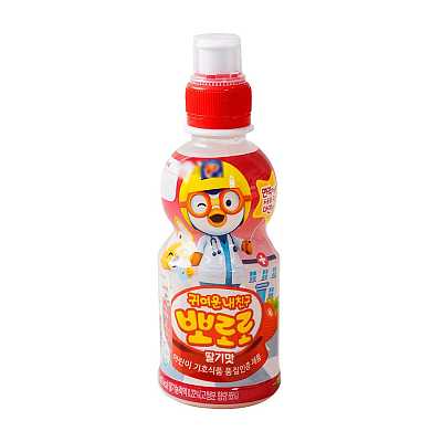 Paldo Pororo 儿童果汁饮料 草莓味 235ml