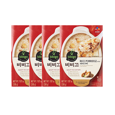 CJ Food 鲍鱼粥 280g*4袋入【Costco代购】