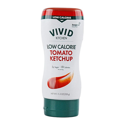 Vivid kitchen 低卡路里番茄酱 320g