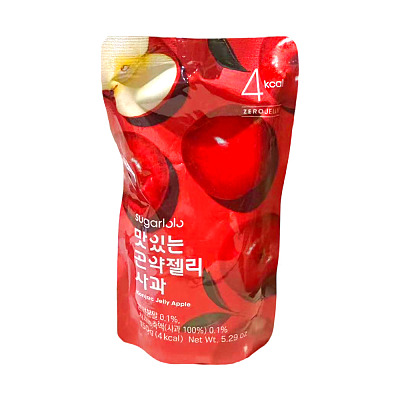 Sugarlolo 蒟蒻果冻 苹果味 150g