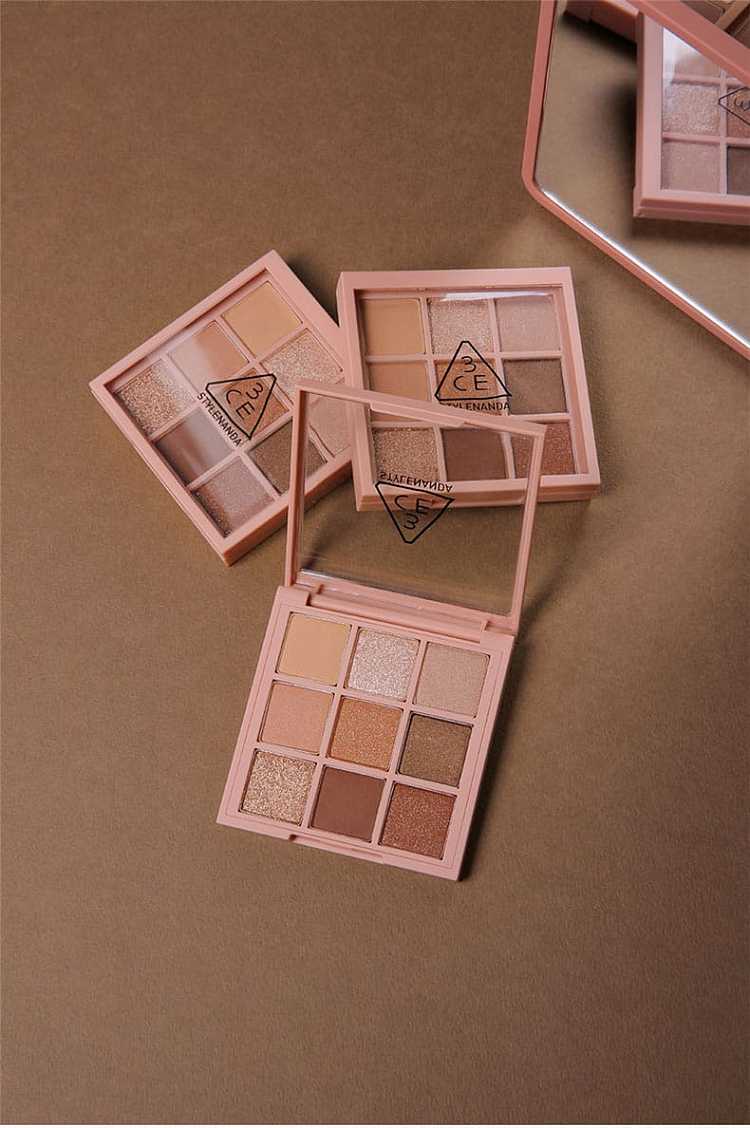 3ce-nine-palette-eyeshadow-palette-powder-brown-pumpkin-overtake-color-number-14