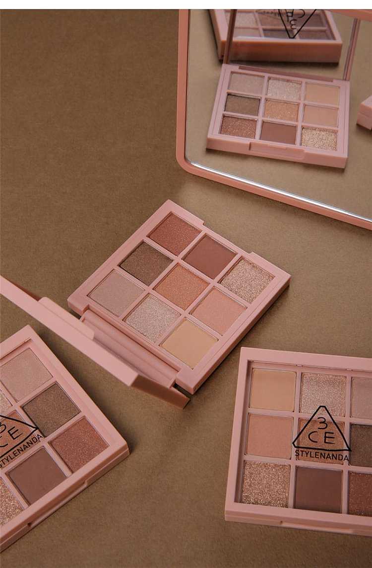 3ce-nine-palette-eyeshadow-palette-powder-brown-pumpkin-overtake-color-number-15