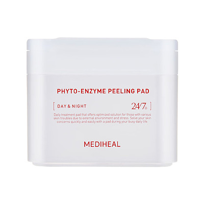 Mediheal 植物酵素温和去角质焕肤棉片 白色 90片
