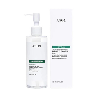 韩国Anua 鱼腥草毛孔护理温和卸妆油 200ml