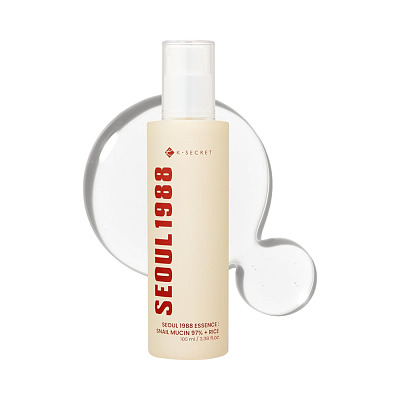 韩国KSECRET 首尔 1988 蜗牛黏蛋白 97% + 大米精华液 100ml