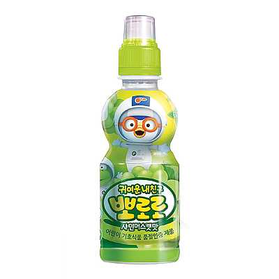 Paldo Pororo 儿童果汁饮料 青提味 235ml