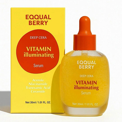 韩国EQQALBERRY 维C焕亮精华液 30ml