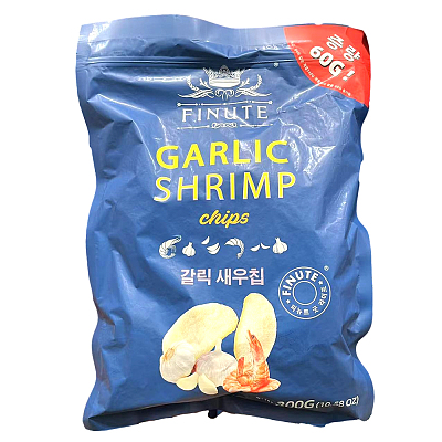 【全澳独家】山姆专供 FINUTE 蒜味虾片 膨化食品 300g