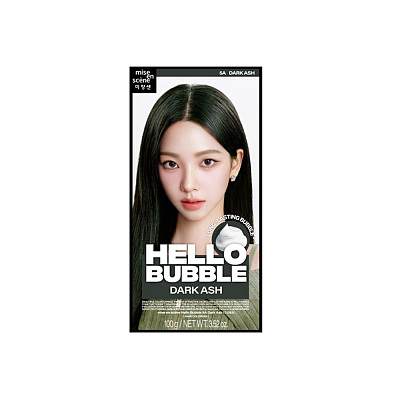 Hello Bubble 泡沫染发剂 雾霾黑 100g