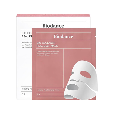 Biodance 紧致嫩肤面膜 粉色 4片