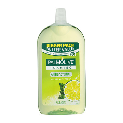 Palmolive 抗菌泡沫洗手液补充装 青柠薄荷 1L