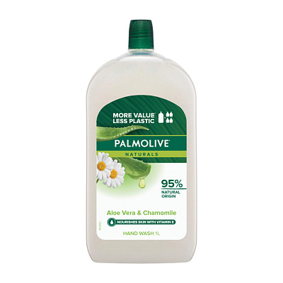 Palmolive 天然滋养洗手液补充装 含维E芦荟洋甘菊 1L