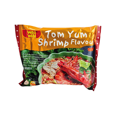 泰国进口 WAI WAI 冬荫虾即食面 60g