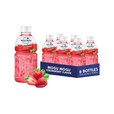 Mogu Mogu 草莓汁 320ml*6